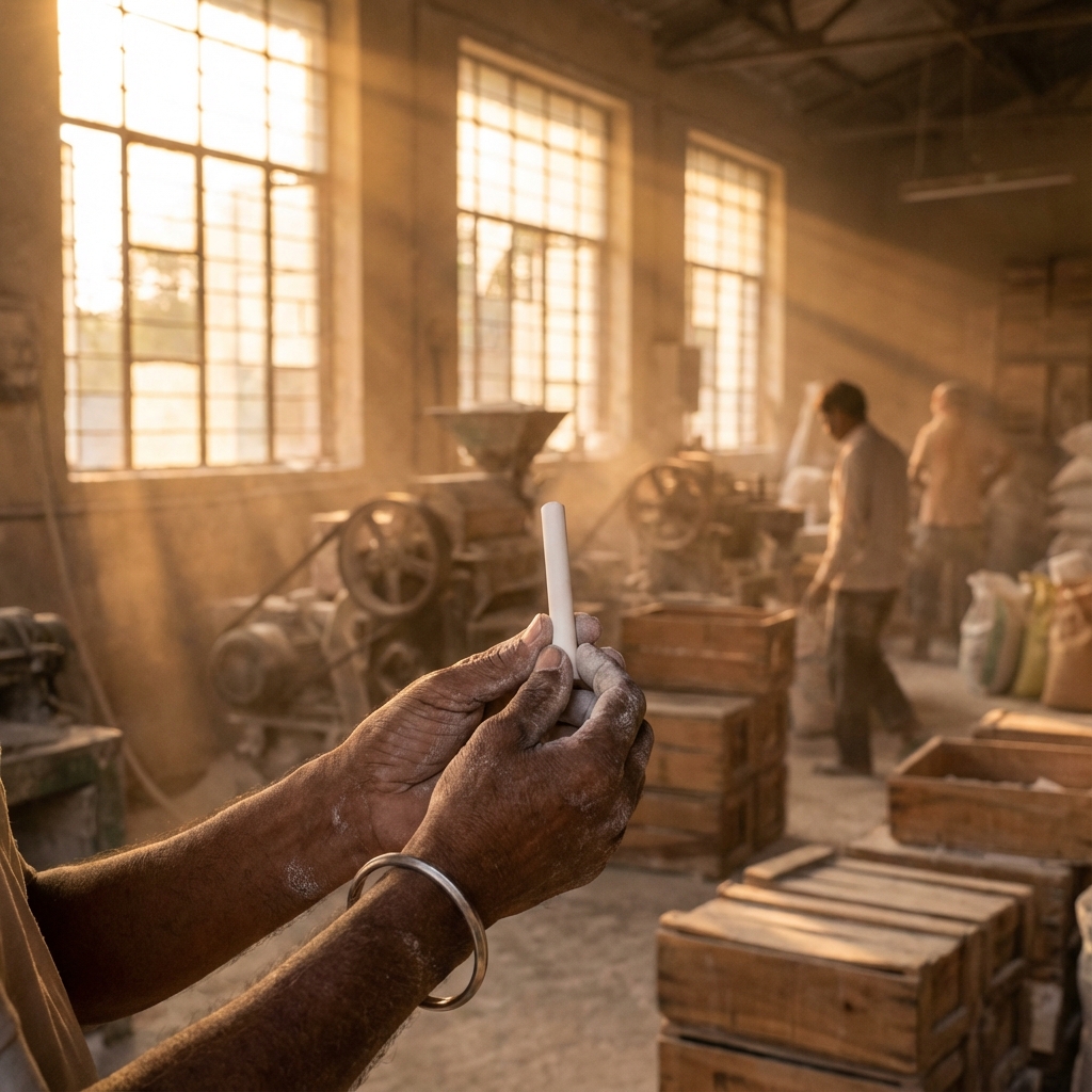 Chalk Manufacturing Process