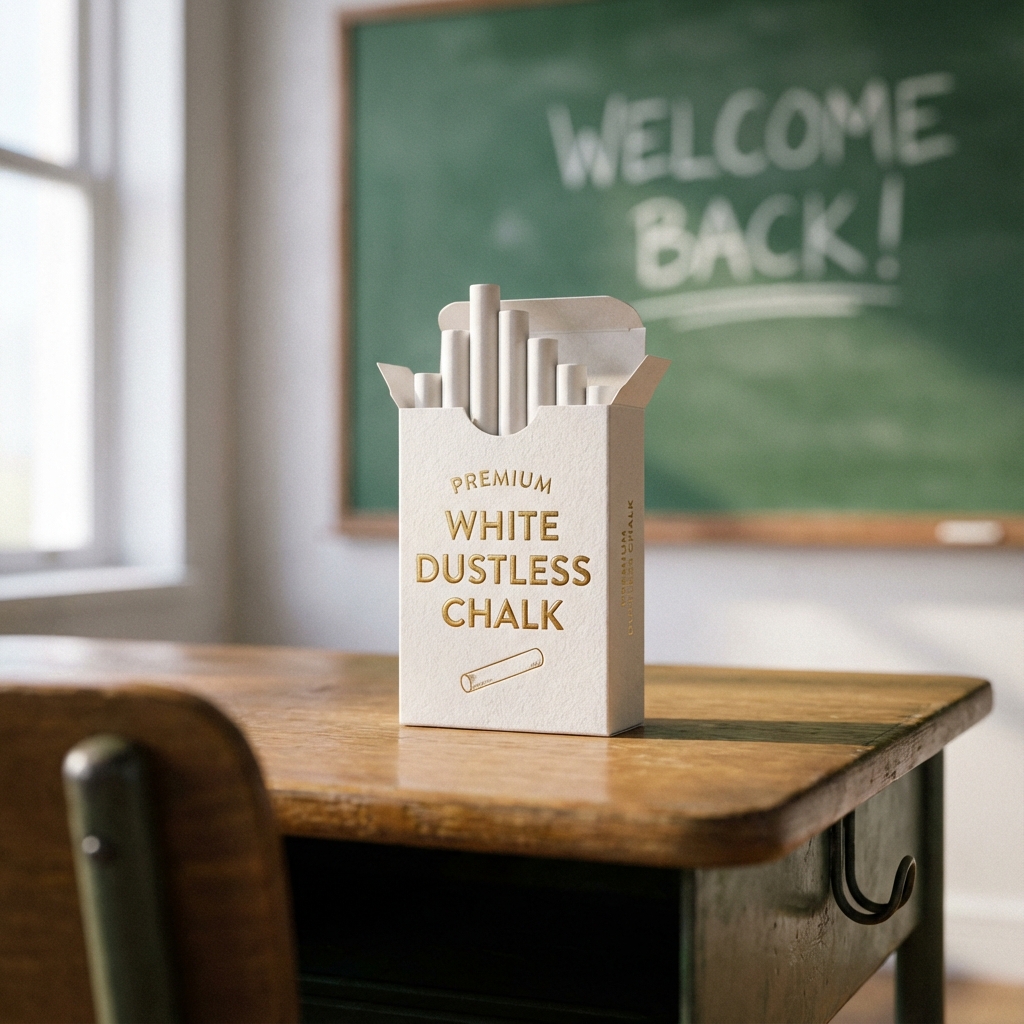Anti-Dust Educational Chalk